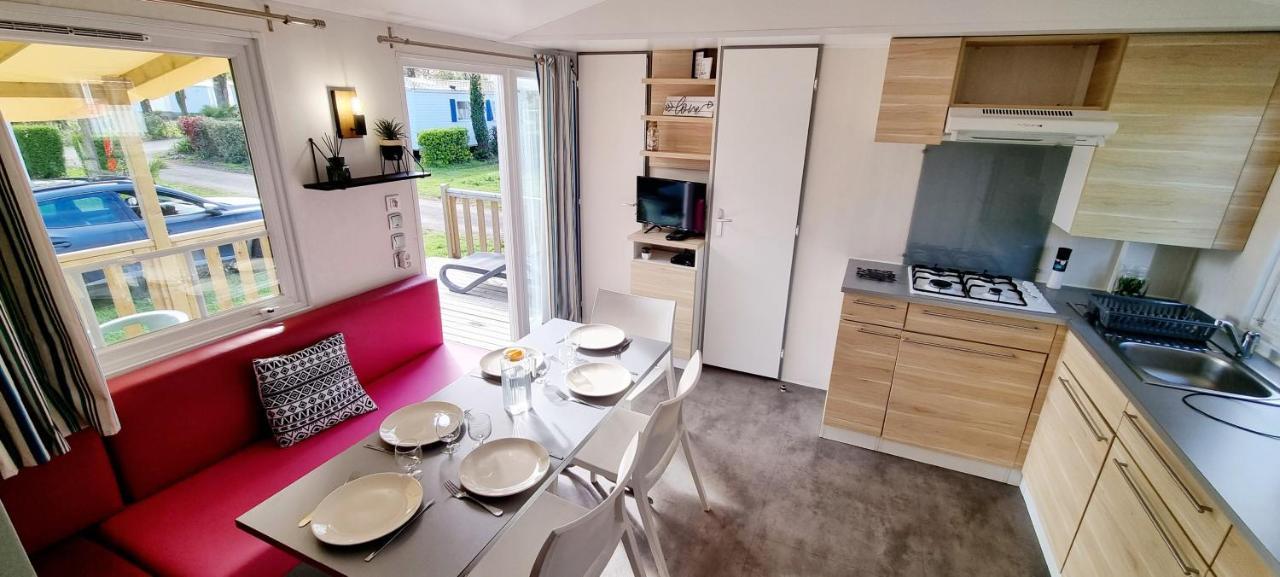 Mobil-Home 6 Personnes - Bretagne - Piscine - Plage Tregunc Bagian luar foto